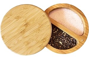 Totally Bamboo Salt Keeper Duet Salt and Pepper Bowl: The Epitome of...