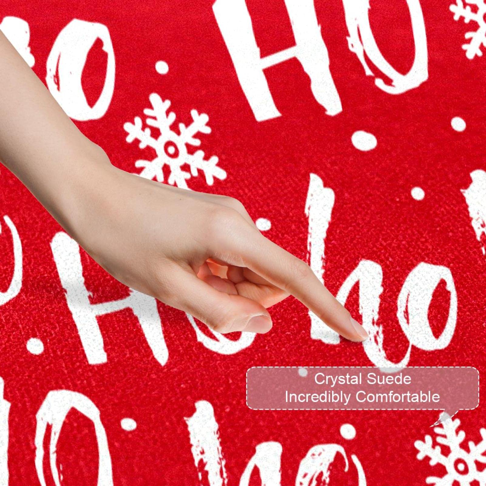Generico Kersttapijt, antislip tapijt met sneeuwpoppen, boom en