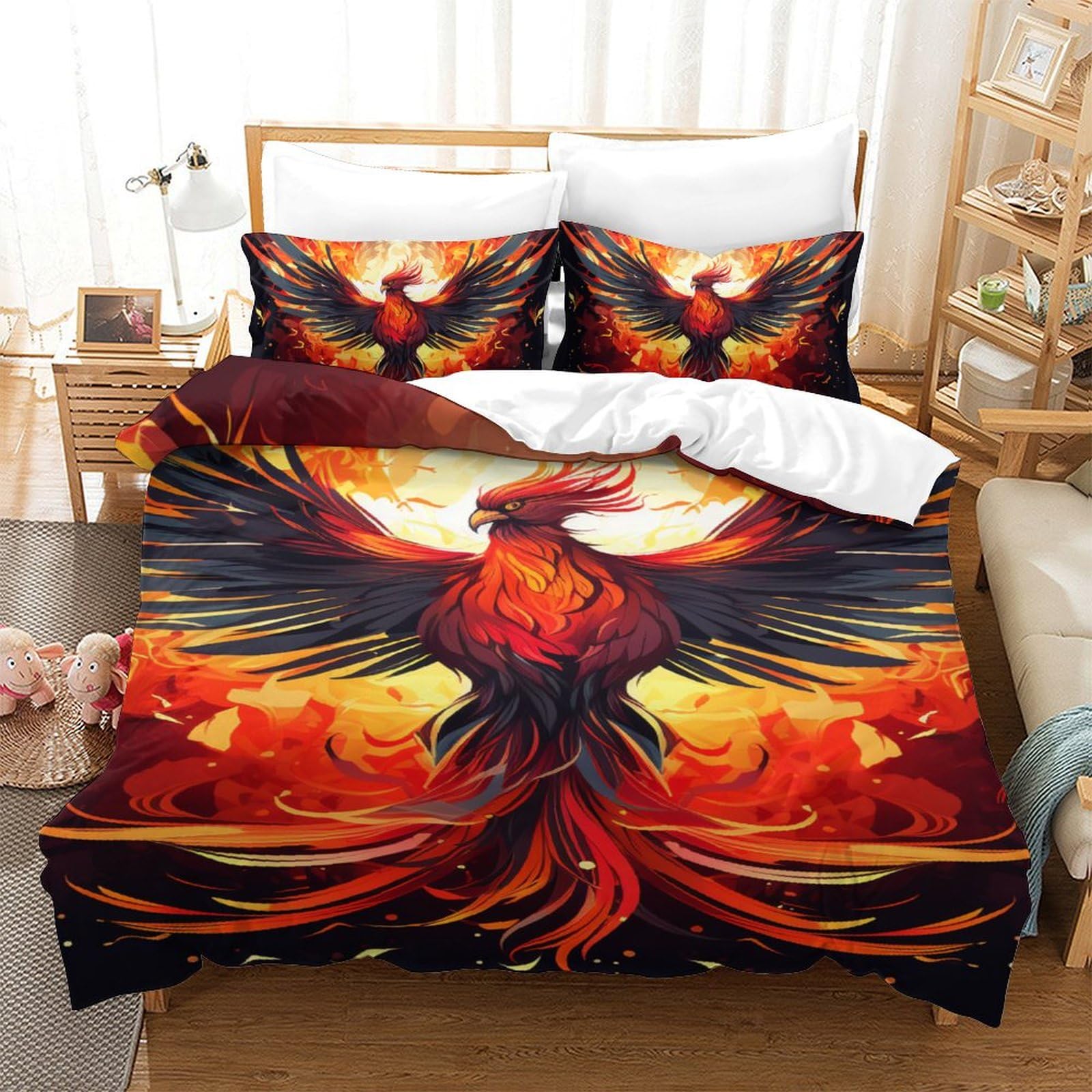 Housse de couette Le Phoenix pour relooker une chambre d'enfant ou ado
