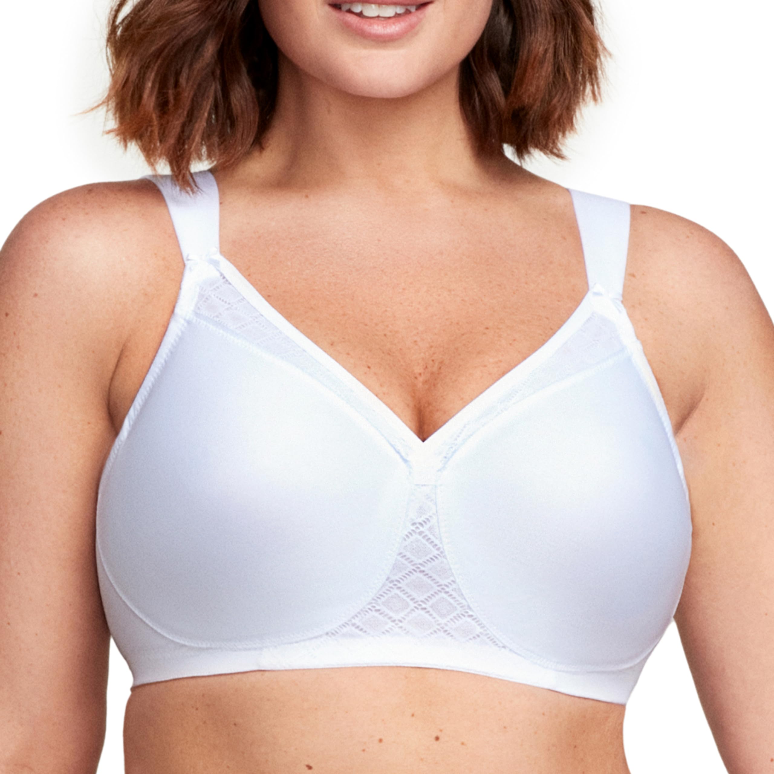 Glamorise womens Magiclift Seamless T-shirt Bra Wirefree #1080