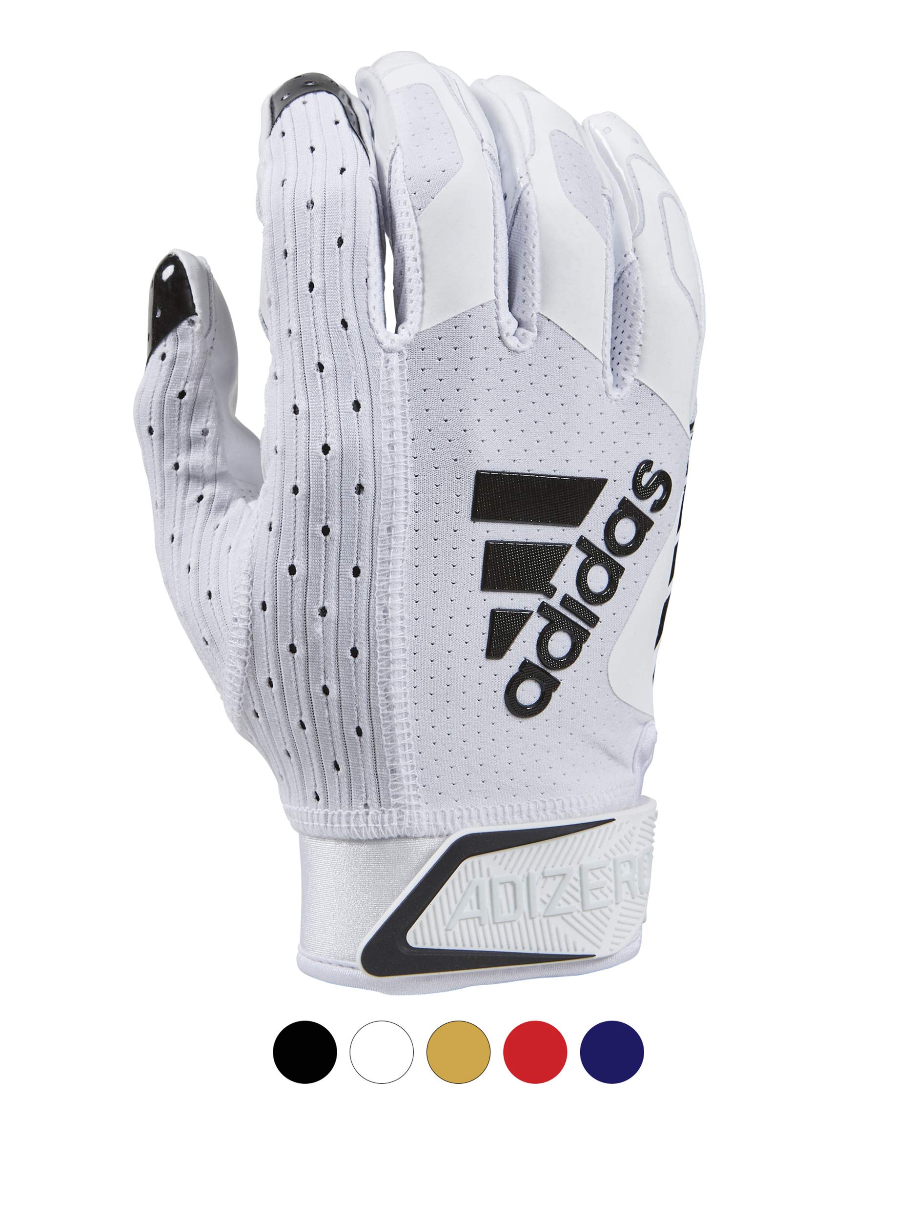 セール‼️ADIDAS ADIZERO 9.0 GLOVE NFL M adidas Adizero 9.0 Adult Football Gloves, 3XL, White/Black