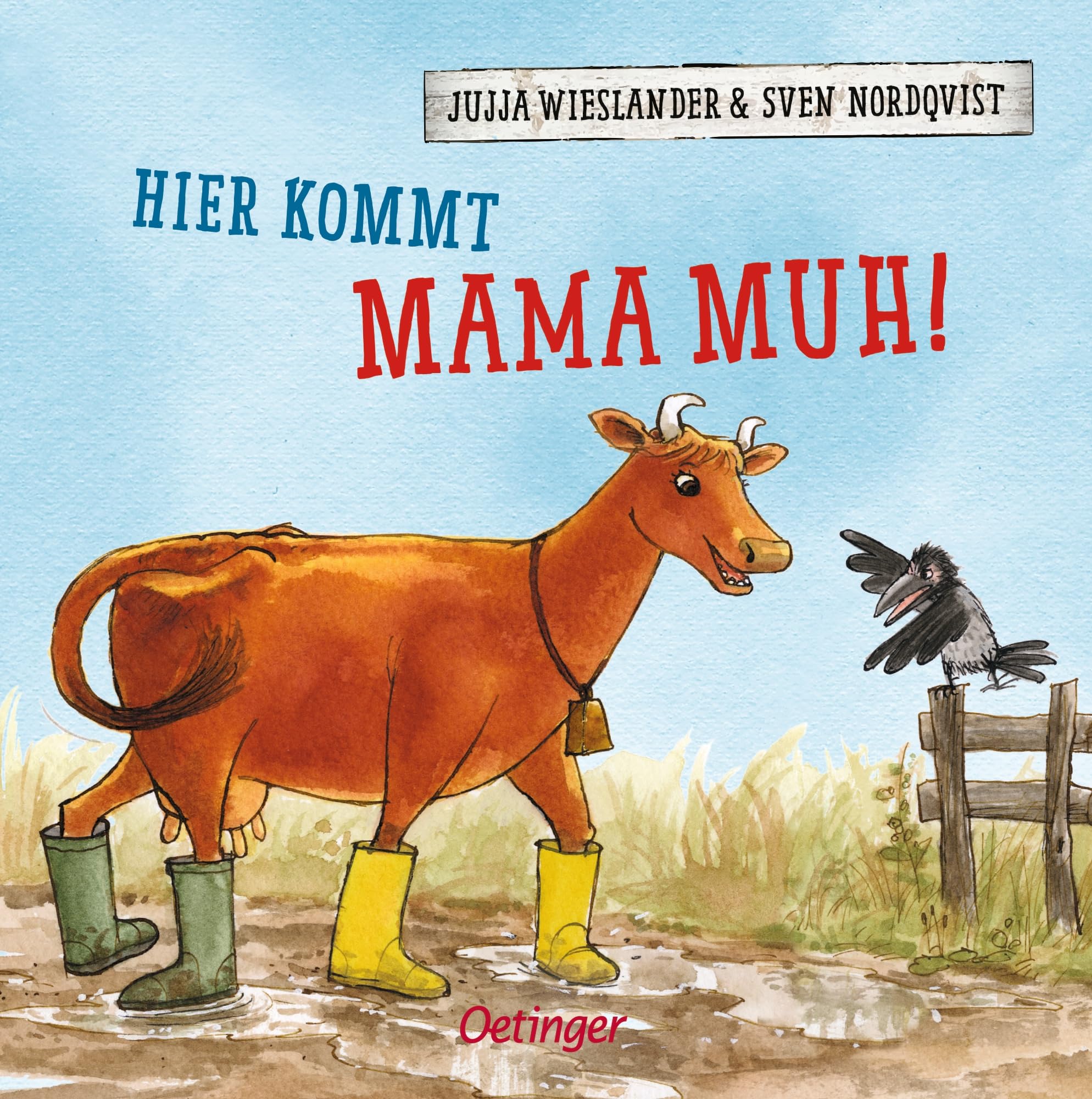 Mama Muh + Pappbilderbuch-Abenteuer der neugierigen Kuh + Produktbeschreibung