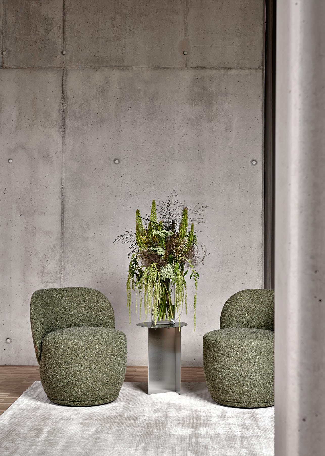 blomus Duasis Vase | Clear | Größe M | Moderne Glasvase für Blumen & Wohndeko