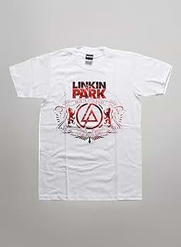Linkin Park グラフィックTシャツ Lサイズ オリーブグリーン T