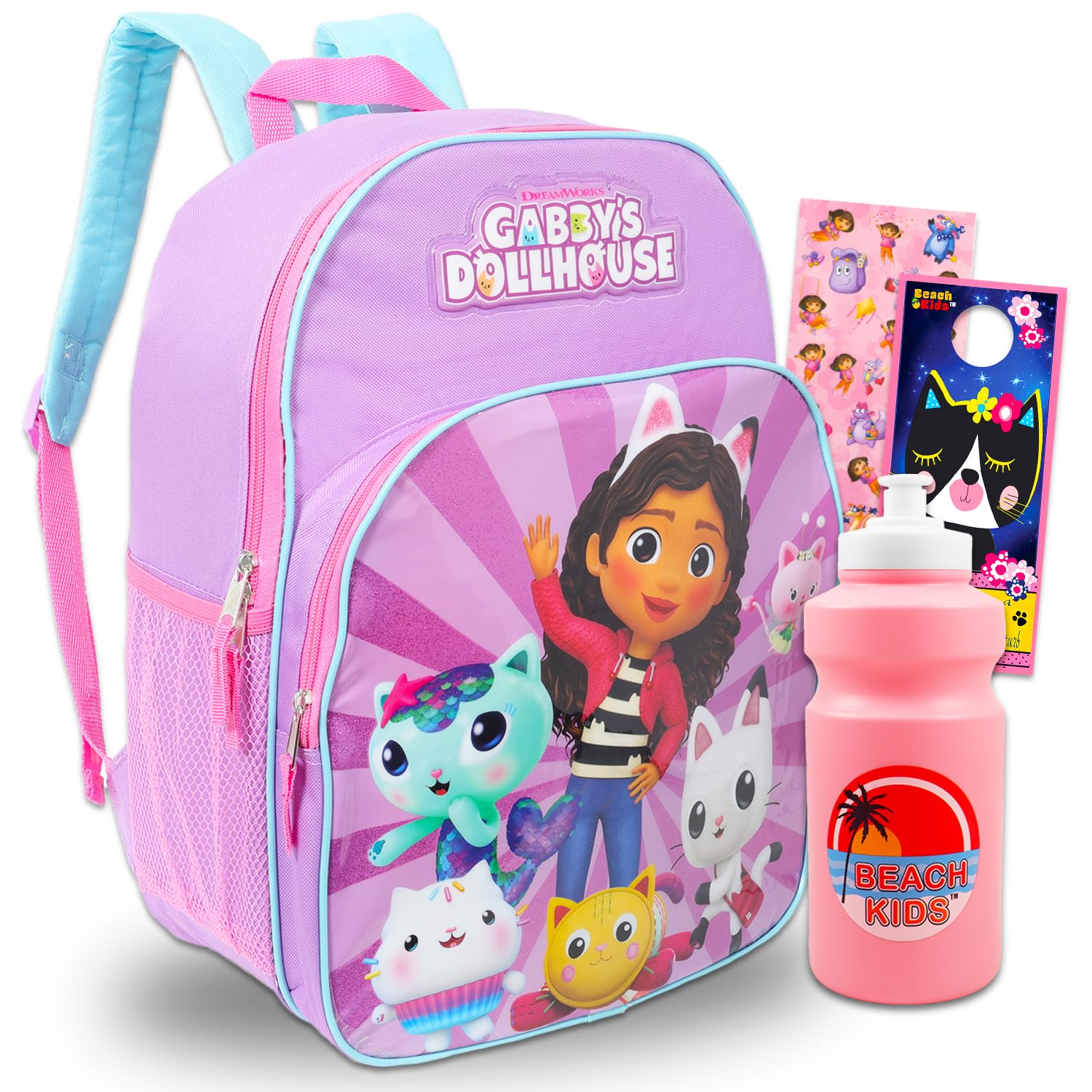 DreamWorks Gabby's Dollhouse Backpack for Kids 16