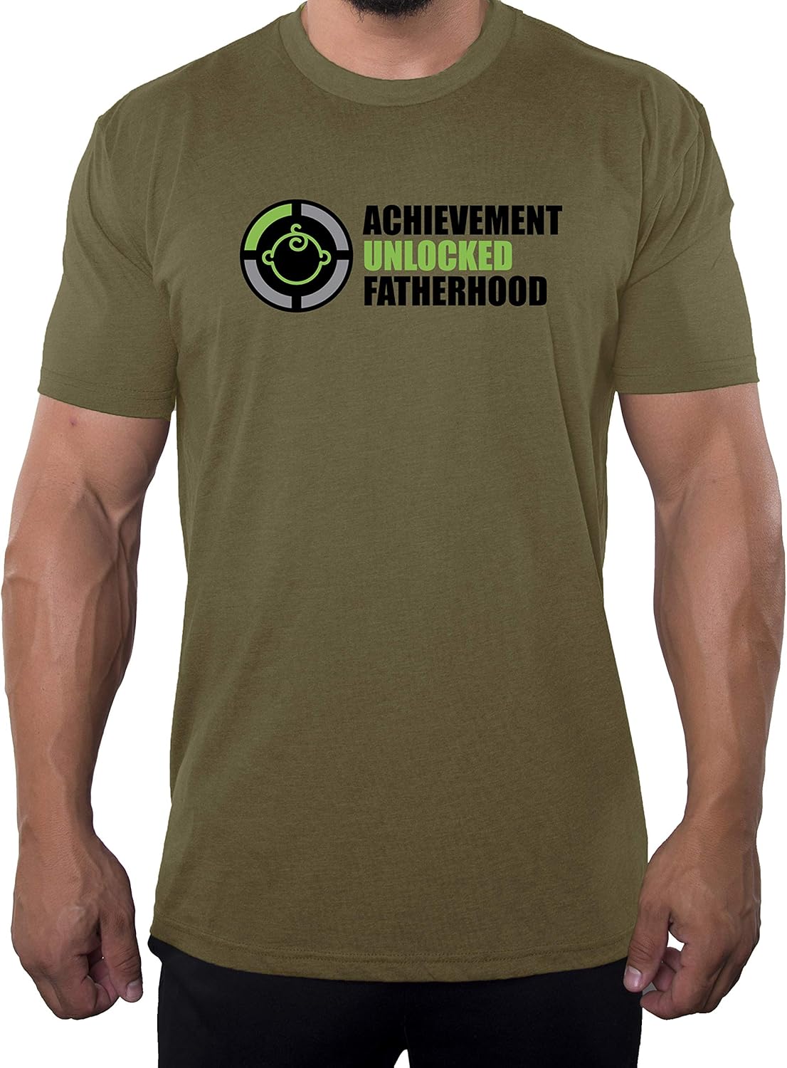 First Time Dad Shirts, Achievement Unlocked Fatherhood, Funny Dad T-Shirts