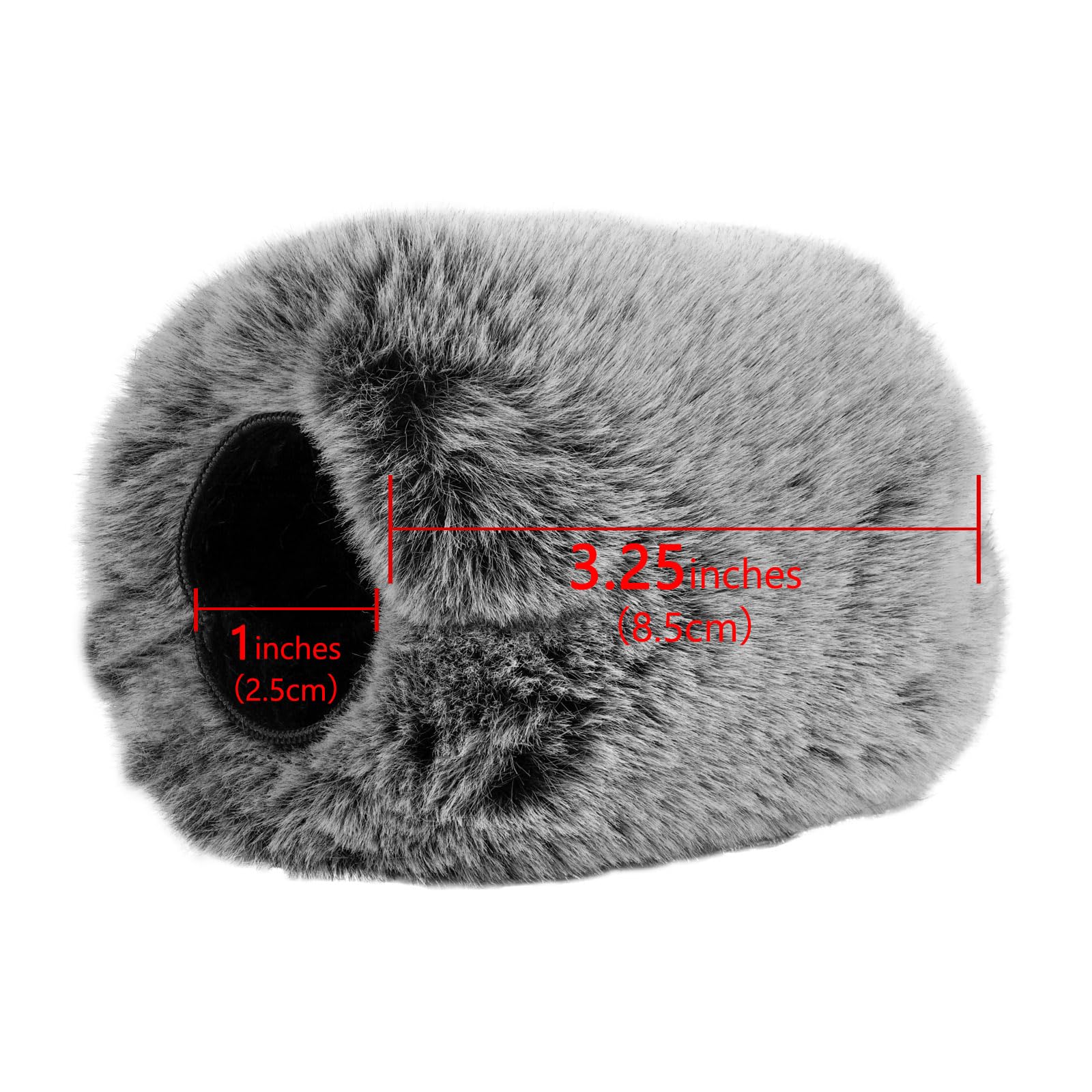Geekria for Creators Furry Windshield Compatible with RED NT1, NT1-A