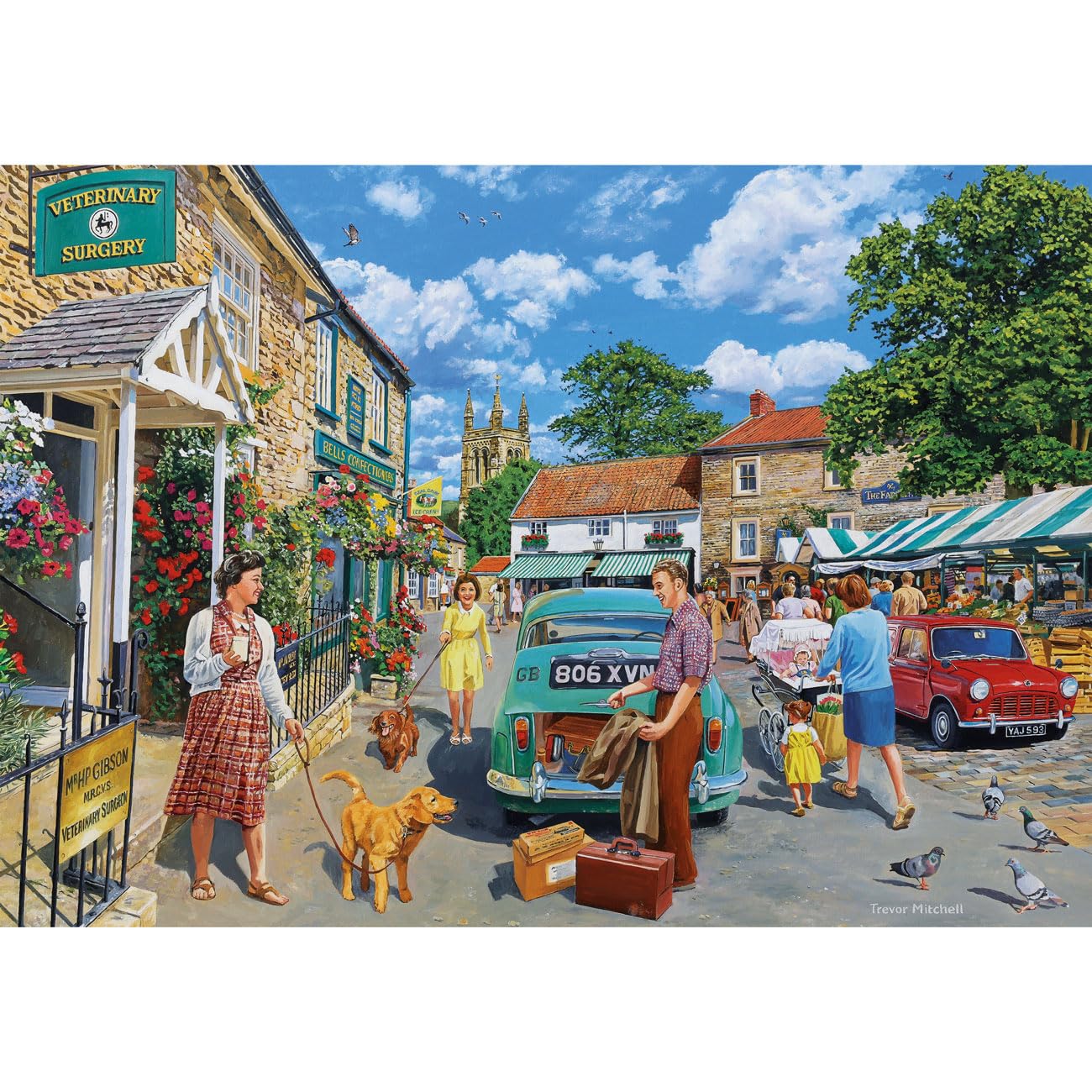 Gibsons Vet on Call 250XL Piece Jigsaw Puzzle for Adults by Trevor Mitchell, Extra Large Pieces - Image 4