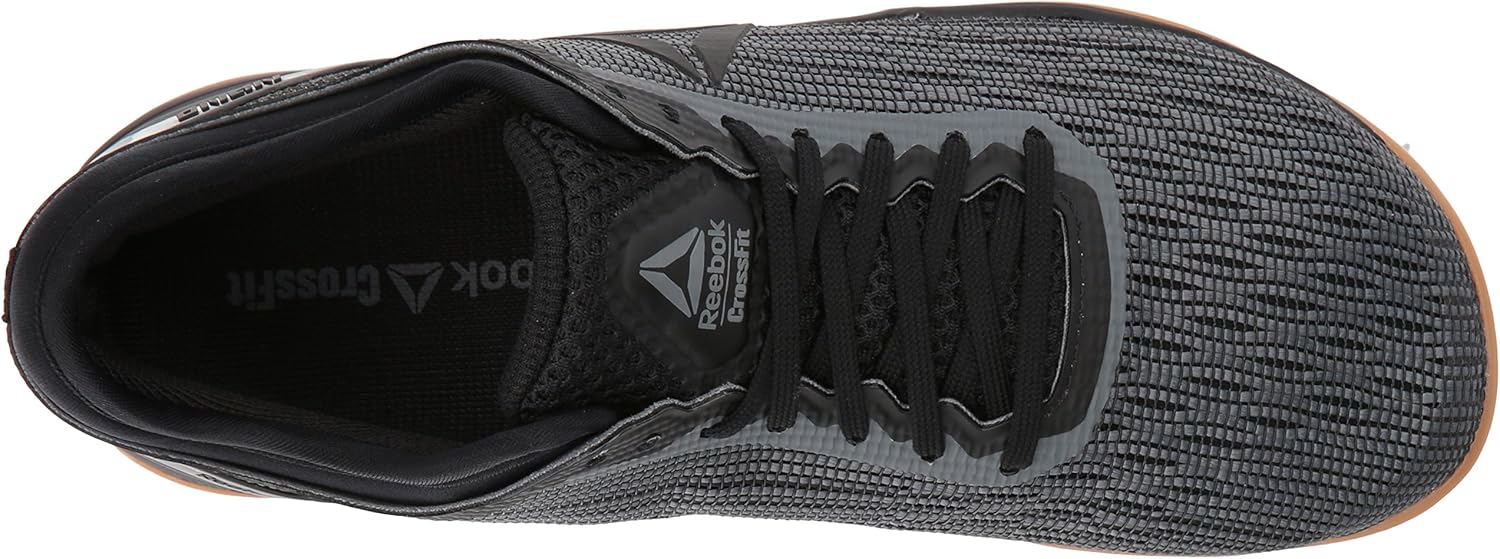 Reebok Women's CROSSFIT Nano 8.0 Flexweave Cross Trainer 9.5 Black/Alloy/Gum