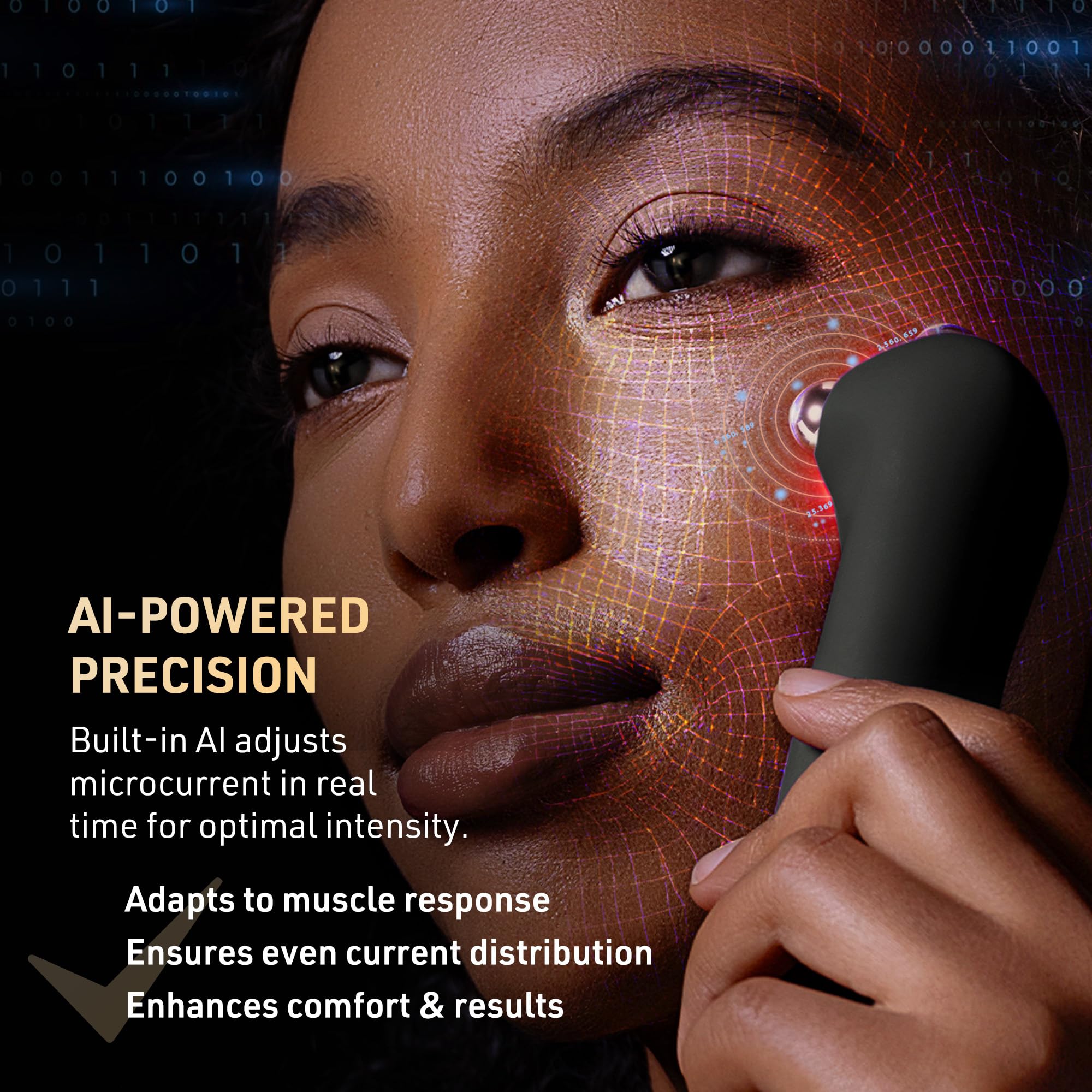 FAQ 402 lifting facial con microcorriente - LED infrarrojo | Dispositivo microcorriente, Masajeador facial, Lifting, Luz infrarroja, LED rojo, Drenaje linfático, Tonificación, IA