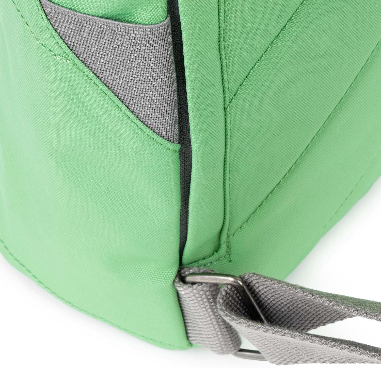 ROKA London Finchley A Small Sustainable Canvas Backpack, Peppermint, Small