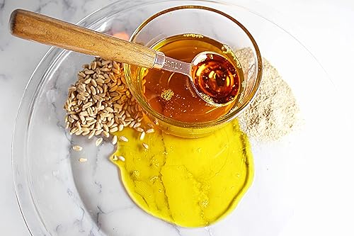 Vista 5 de Viobin Aceite de germen de trigo – 16 onzas líquidas – Hecho de germen de trigo orgánico real – Uso como aceite de germen de trigo para la piel