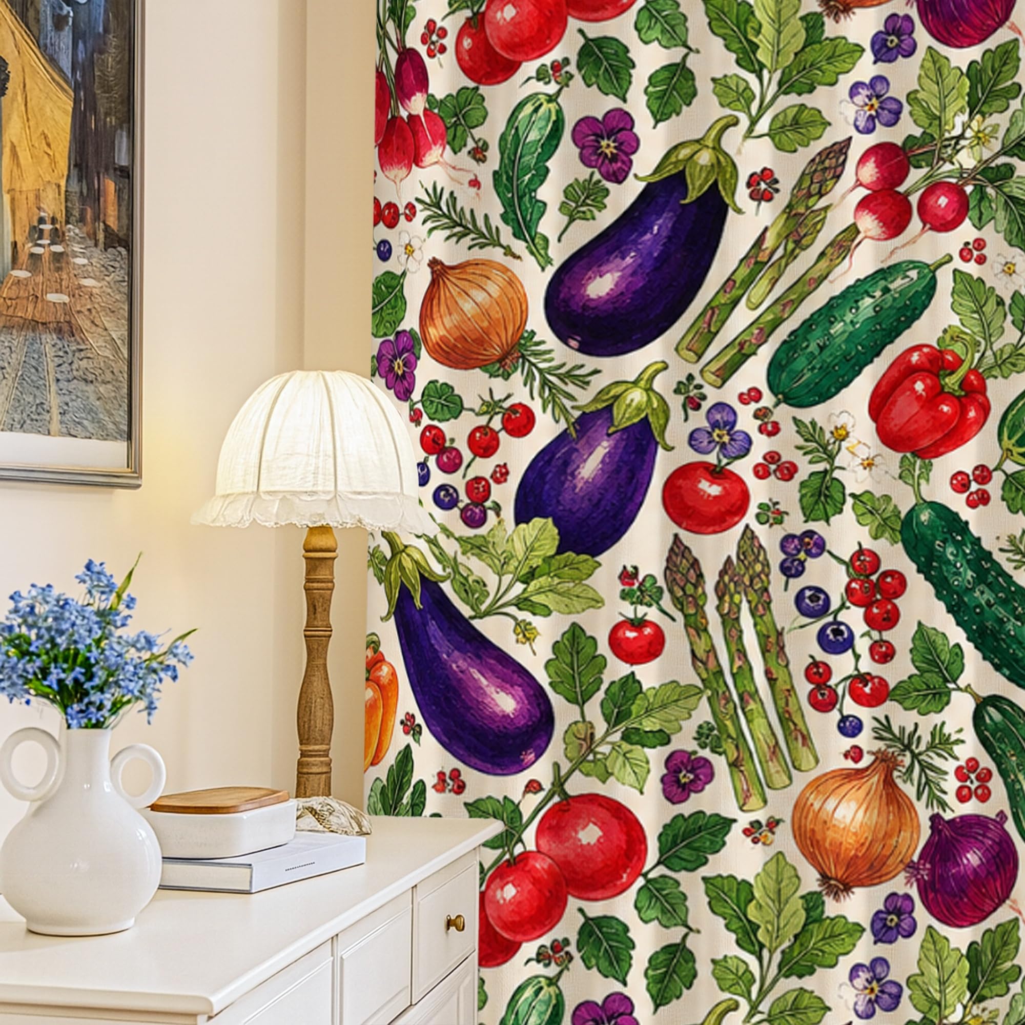 Rideaux occultants pour appartement et chambre au style rustique unique