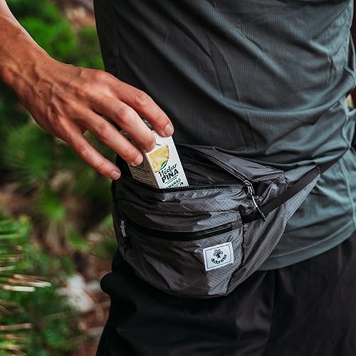 Miniatura 5 de 4Monster Riñoneras de Senderismo Portátiles, Bolsa de Cintura Resistente al Agua con Correa Ajustable, Bolsa de Pecho de Cruz Ligera y Esbelta