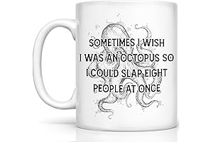 Humorous Coffee Mugs to Fuel Your Inner Octopus!