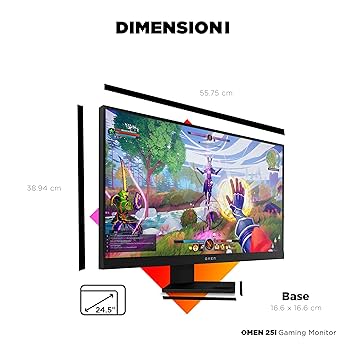 OMEN25i ゲーミングディスプレイ 24.5インチ 165Hz【即日発送】 OMEN 25i ゲーミングディスプレイ | 日本HP