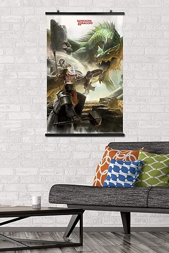 Miniatura 2 de Trends International Calabozos y dragones - Póster de pared de aventura, 22.375 x 34 pulgadas, paquete de póster y clip premium