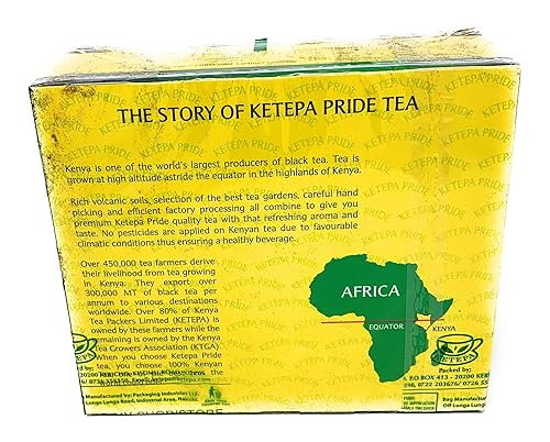 Miniatura 3 de Ketepa Pride Paquete estándar, 7.05 oz, 100 bolsitas de té etiquetadas