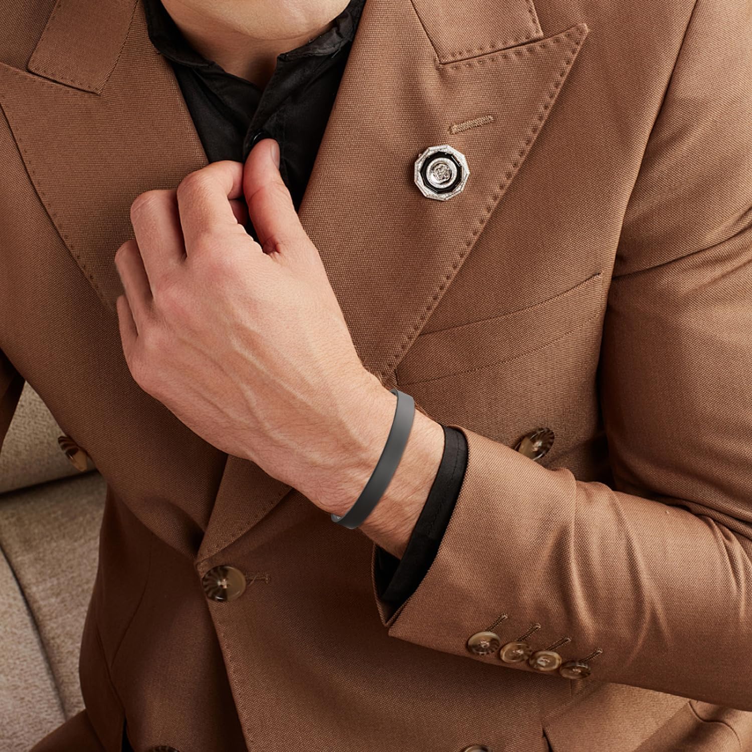 MagEnergy Copper Bracelet for Men and Women-Copper Magnetic Bangle image 5