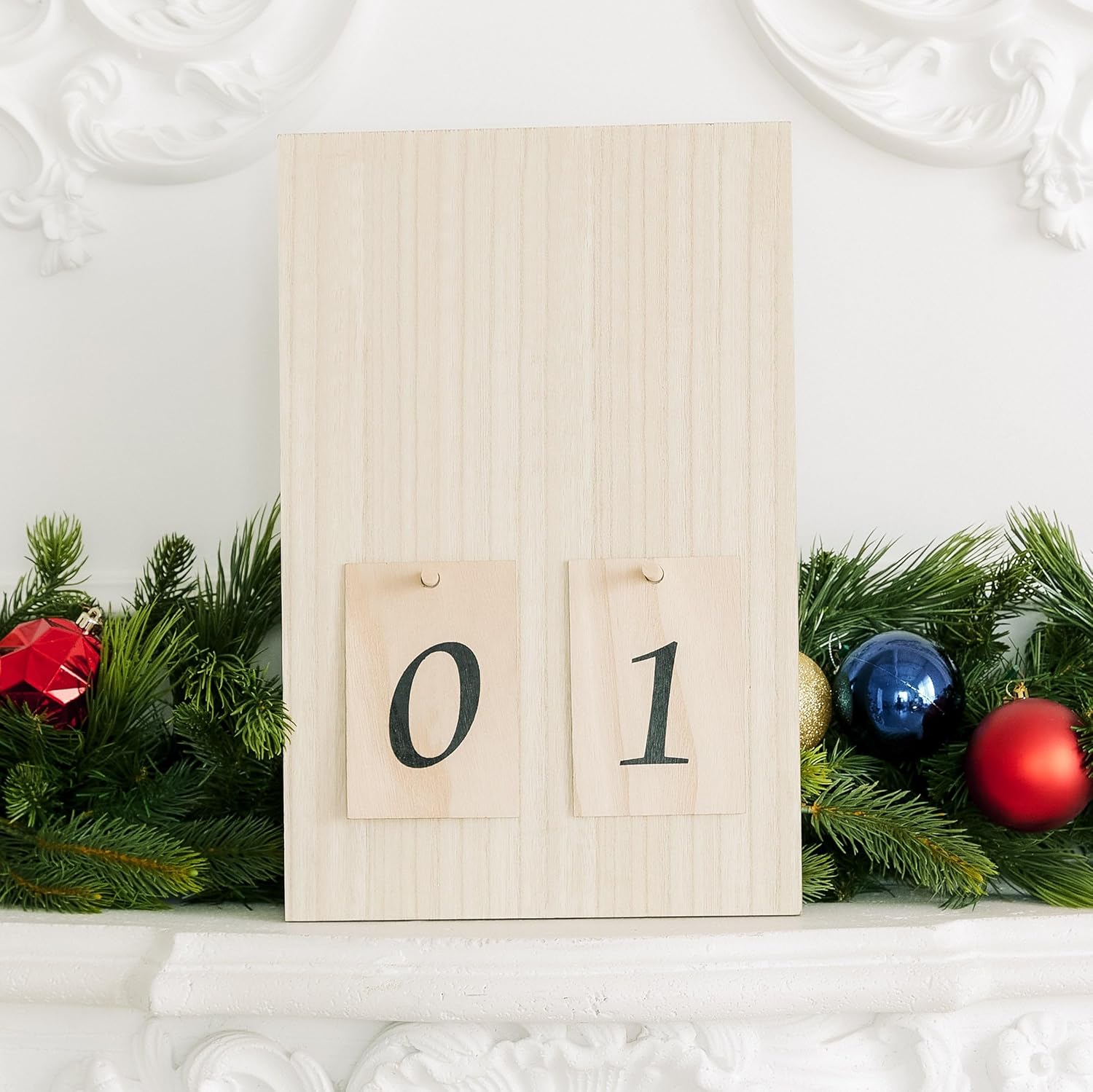 Weddingstar Wooden Countdown Calendar Sign - Non-Customizable