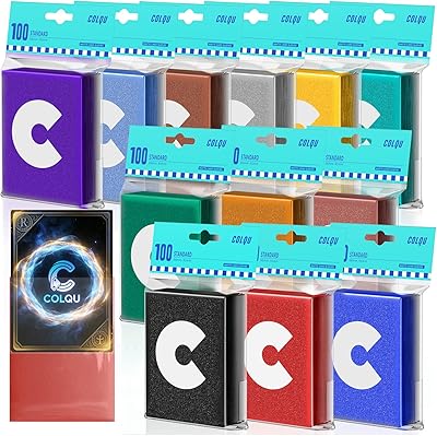 tcg card sleeve 110 x Standard USA Chimera Card Sleeves (57.5mm x 89mm)