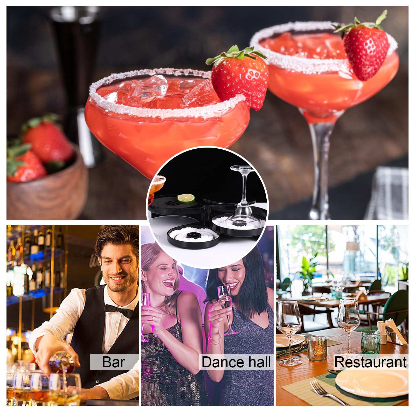 3-Tier Bar Juice Cocktail Seasoning Box With Sponge,for Cocktails And - View #10