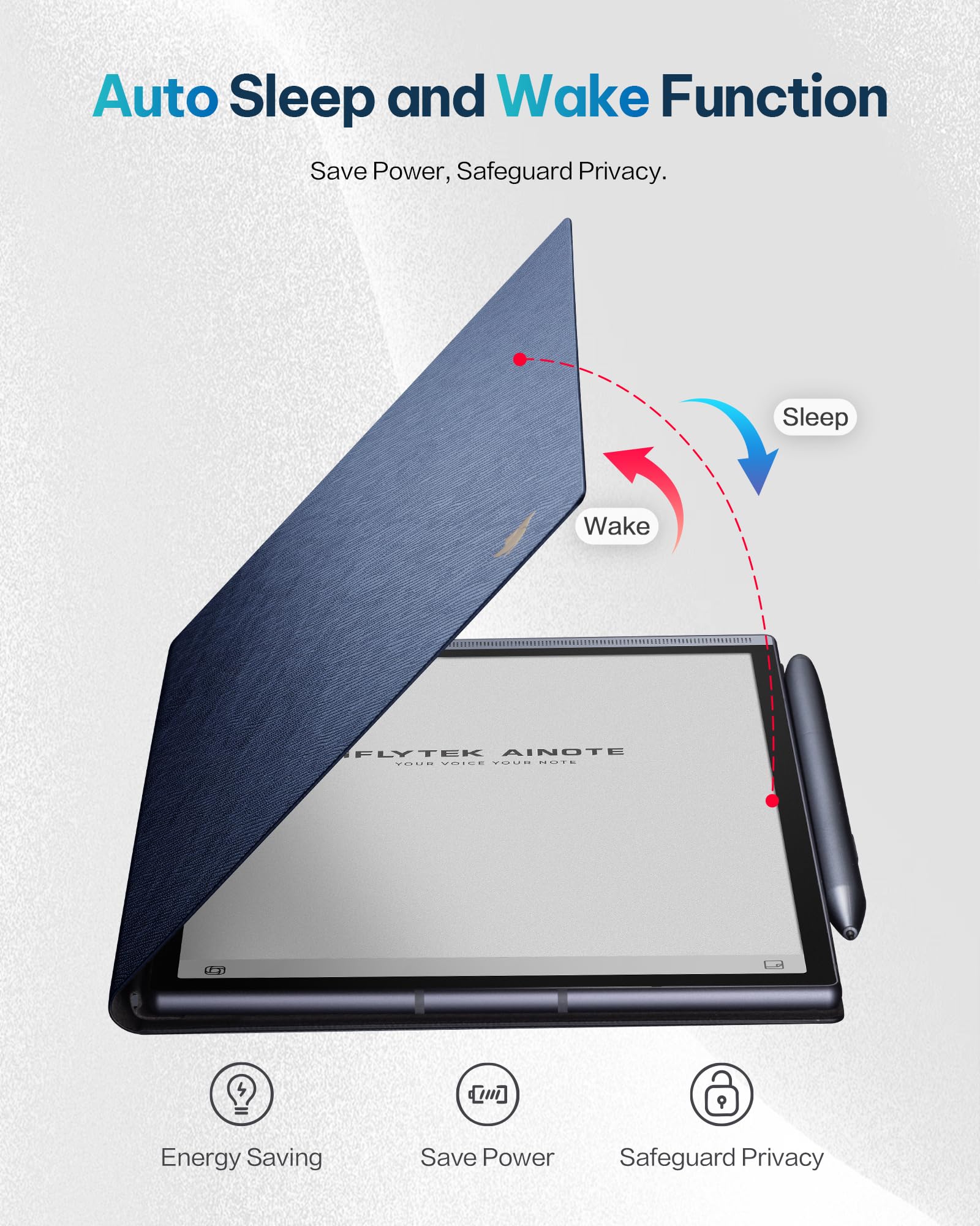 Amazon.com: Protective Folio Case for iFLYTEK AINOTE Air2 Note