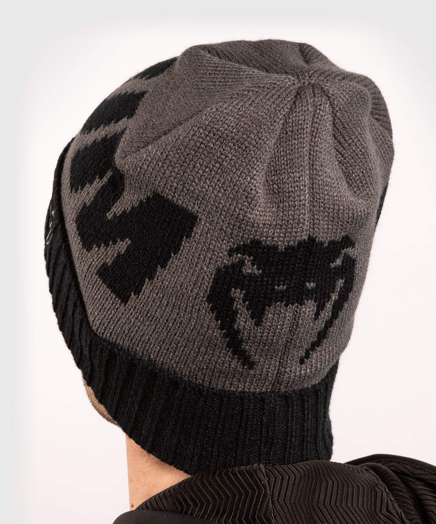 Amazon.co.jp: VENUM ニットキャップ ELITE BEANIE (グレー×ブラック