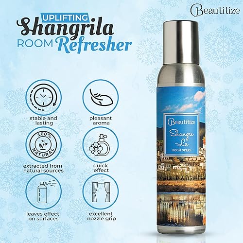 Vista 10 de Ambientador en aerosol de habitación, 6.34 onzas líquidas, espray eliminador de olores, ambientadores para el hogar de larga duración, ambientadores