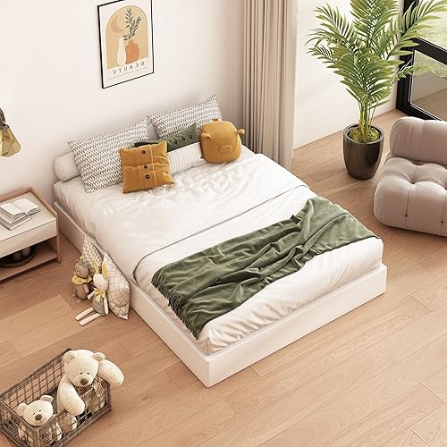 Miniatura 7 de Base de cama King Box Spring de 8 pulgadas, de metal de alto perfil con funda de tela, base de colchón resistente, fácil montaje, sin ruido, color