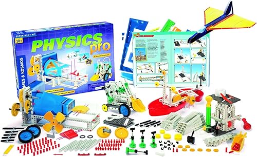 Miniatura 3 de Thames & Kosmos Physics Pro (V 2.0) Kit de ciencia | Manual de color de 96 páginas | 31 experimentos | Kit de educación de física avanzada | Ganador