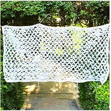 Camouflage Net, White Camouflage Net, Snow Camouflage Netting Used for Courtyard, Carport, Party, Anti-UV Anti-Aging Camouflage Net