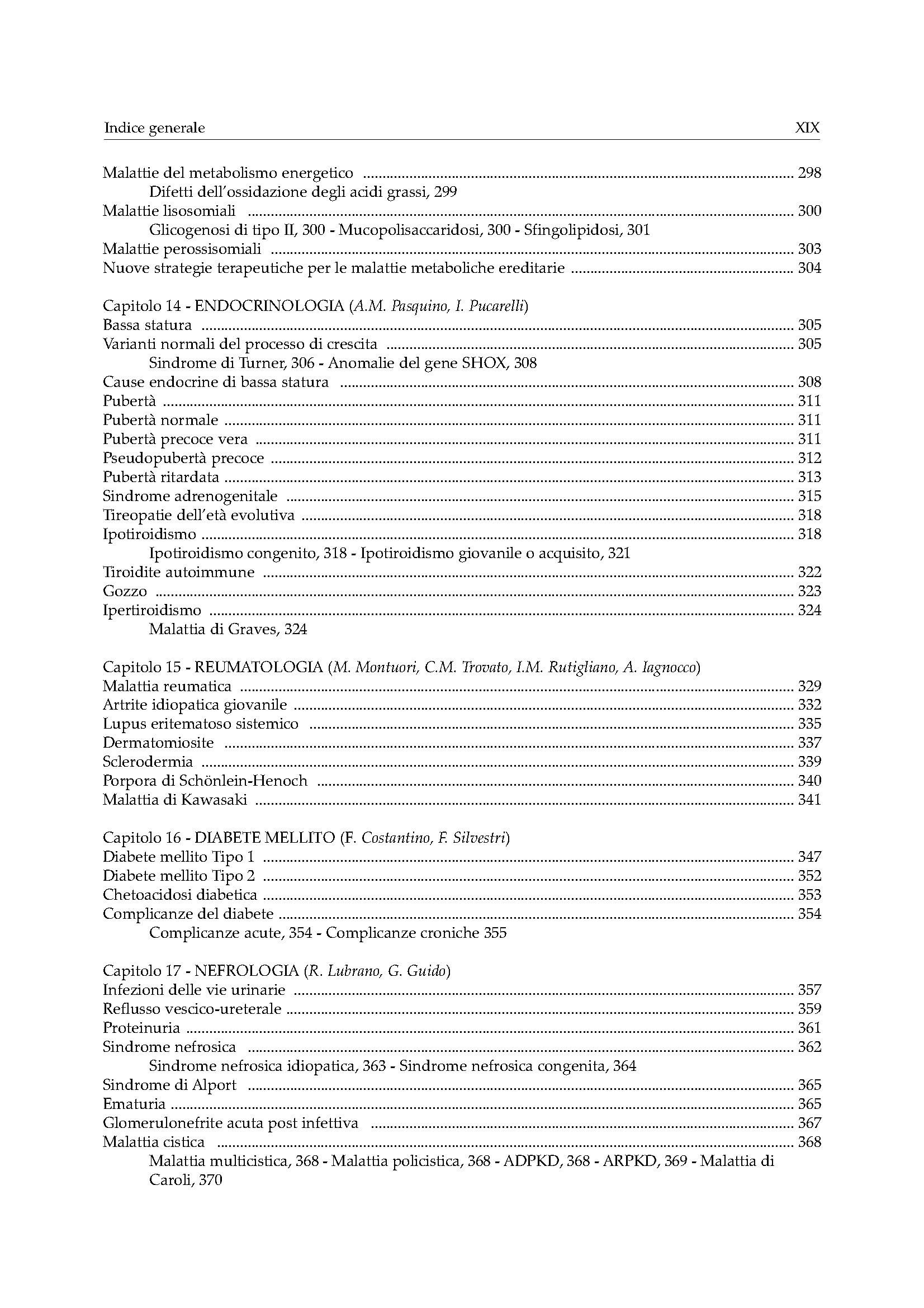 Manuale di Pediatria Generale e Specialistica