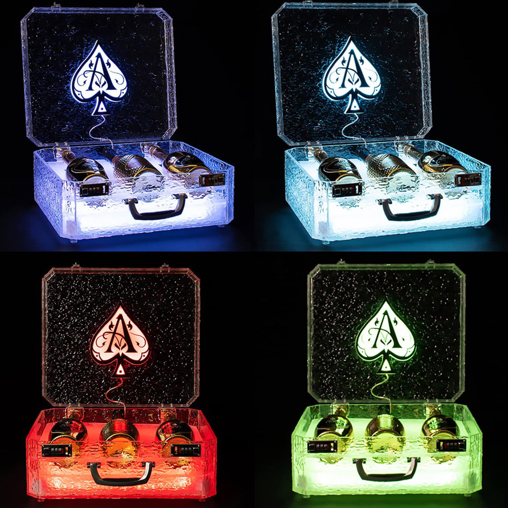 Amazon.co.jp: LED シャンパンボトルプレゼンター リモコン付き