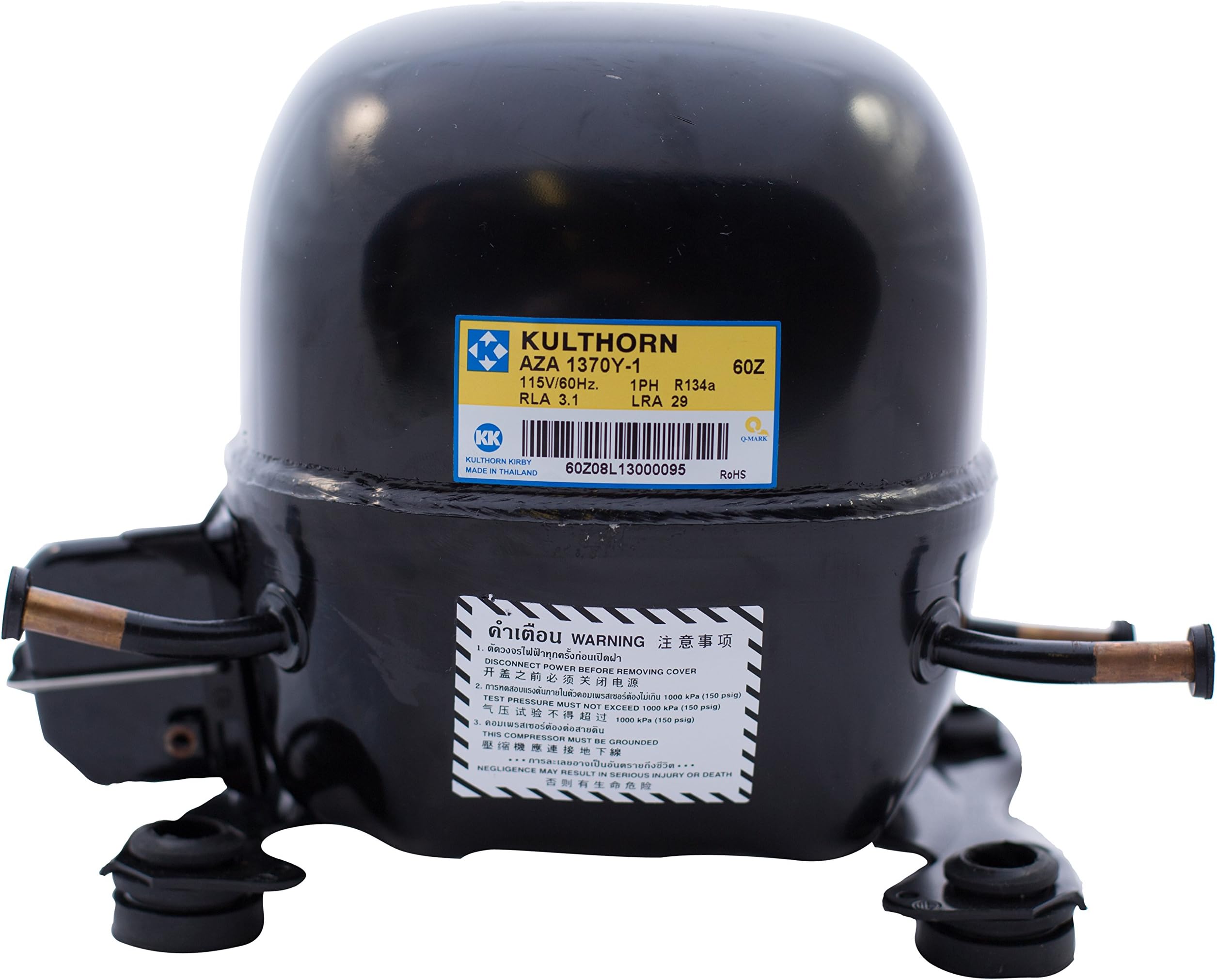 AZ A1370Y-1 Fractional HP Compressor, Small, Black