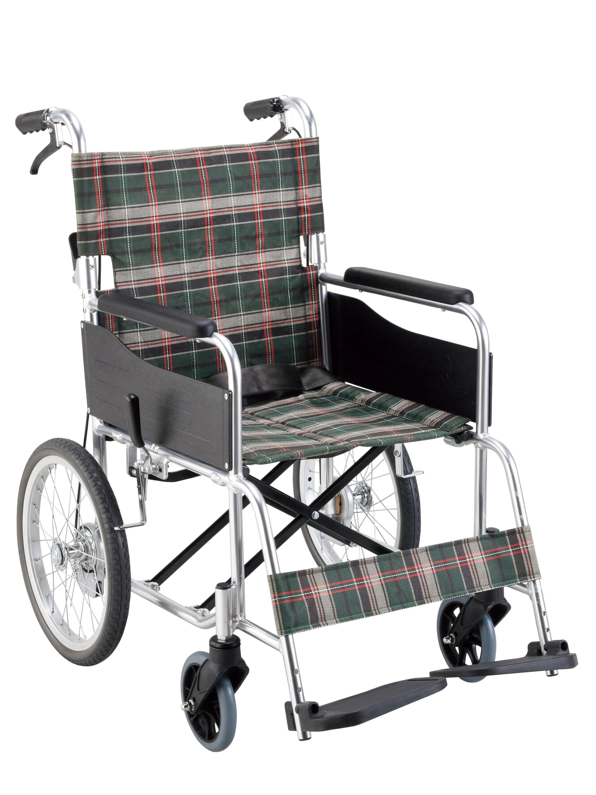 Amazon | マキテック 車椅子 KSシリーズ 介助式 グリーンチェック 介護