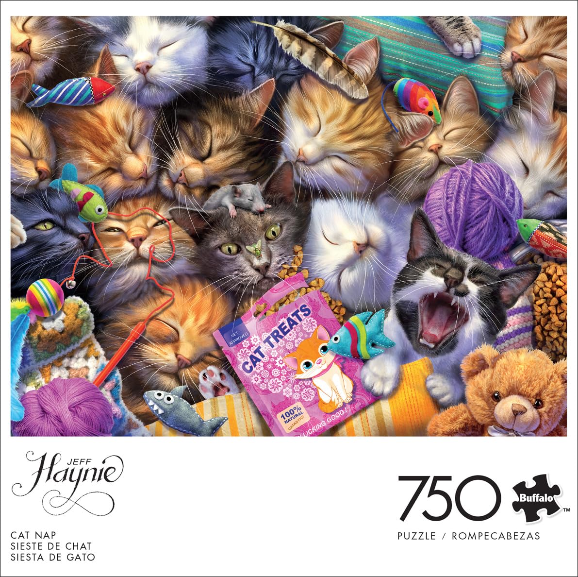 キャット Amazon.com: Buffalo Games - Jeff Haynie - Cat Nap - 750 Piece
