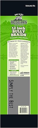Miniatura 9 de Redbarn - Palitos de carne para perros (9 pulgadas, 50 unidades)