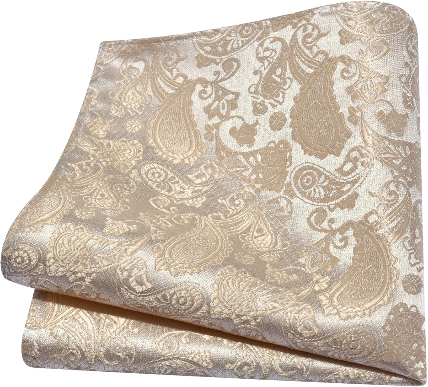 GUSLESON 3.15"（8cm） Mens Paisley Tie and Lapel Pin Necktie Hankerchief Cufflinks Set for Men - Image 3