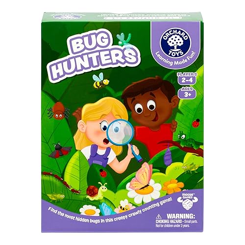 Orchard Toys Bug Hunters Game, Learn Counting and Observational Skills