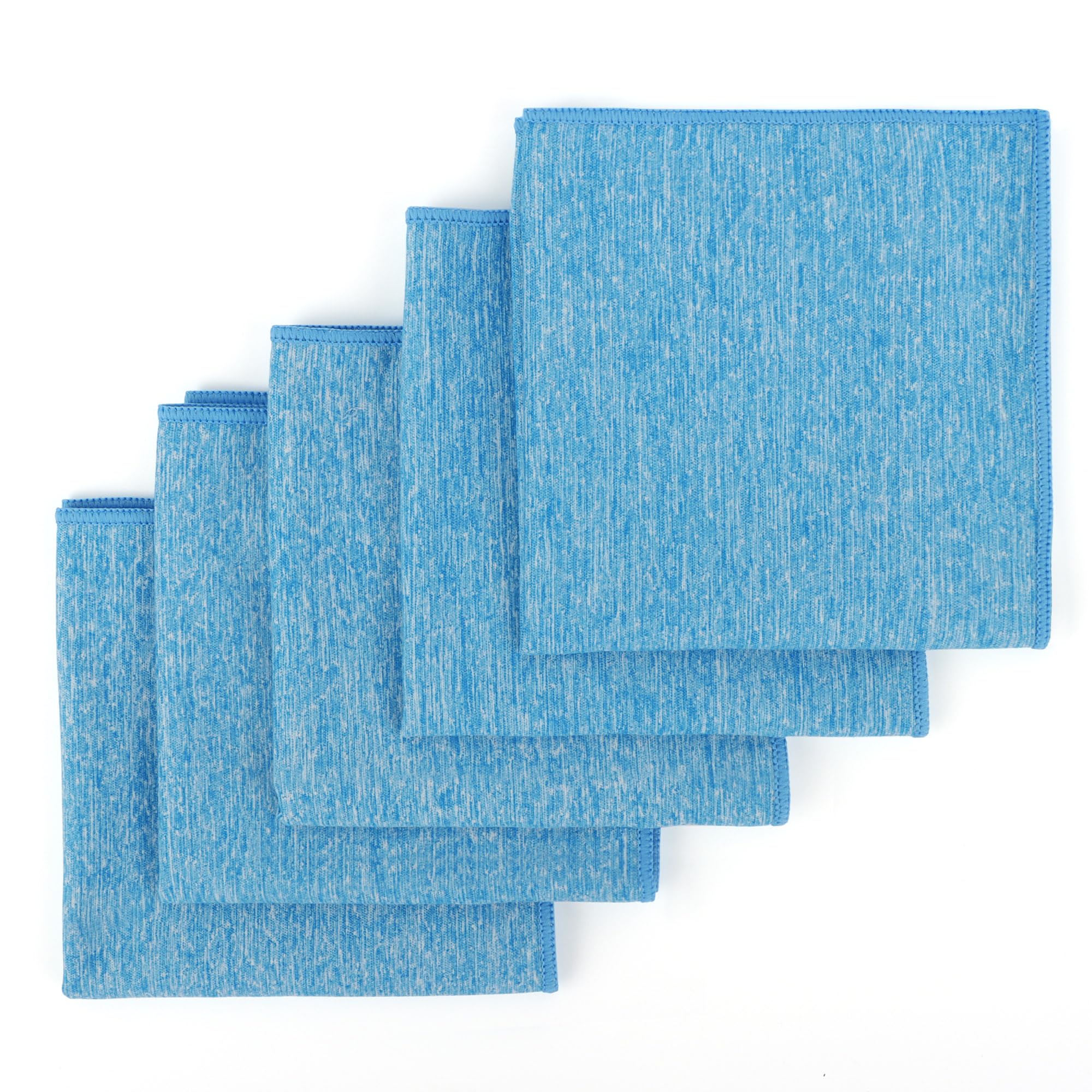 Scotamalone Handkerchiefs for Men Sweat Absorbing Sport Microfiber Hankies for Wicking Sweat from Hands, Face, Body