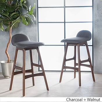 バルクリシュナ・ドーシ　バースツール Amazon.co.jp: Christopher Knight Home Anatoli 布製バースツール 2個