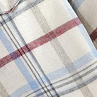 Vista 12 de T Shirts for Men Fashion Cotton Button Down Collar Shirt Jackets Classic Fit Long Sleeve Plaid Shirts Coat 2023