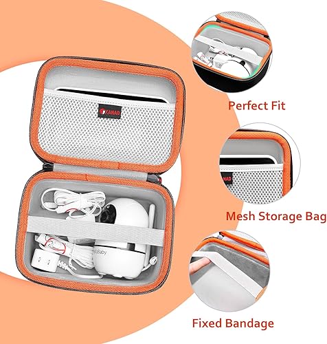 Miniatura 2 de XANAD Funda rígida para monitor infantil Óptica DXR-8 PRO o HelloBaby o VTech VM819-2 Video Baby Monitor