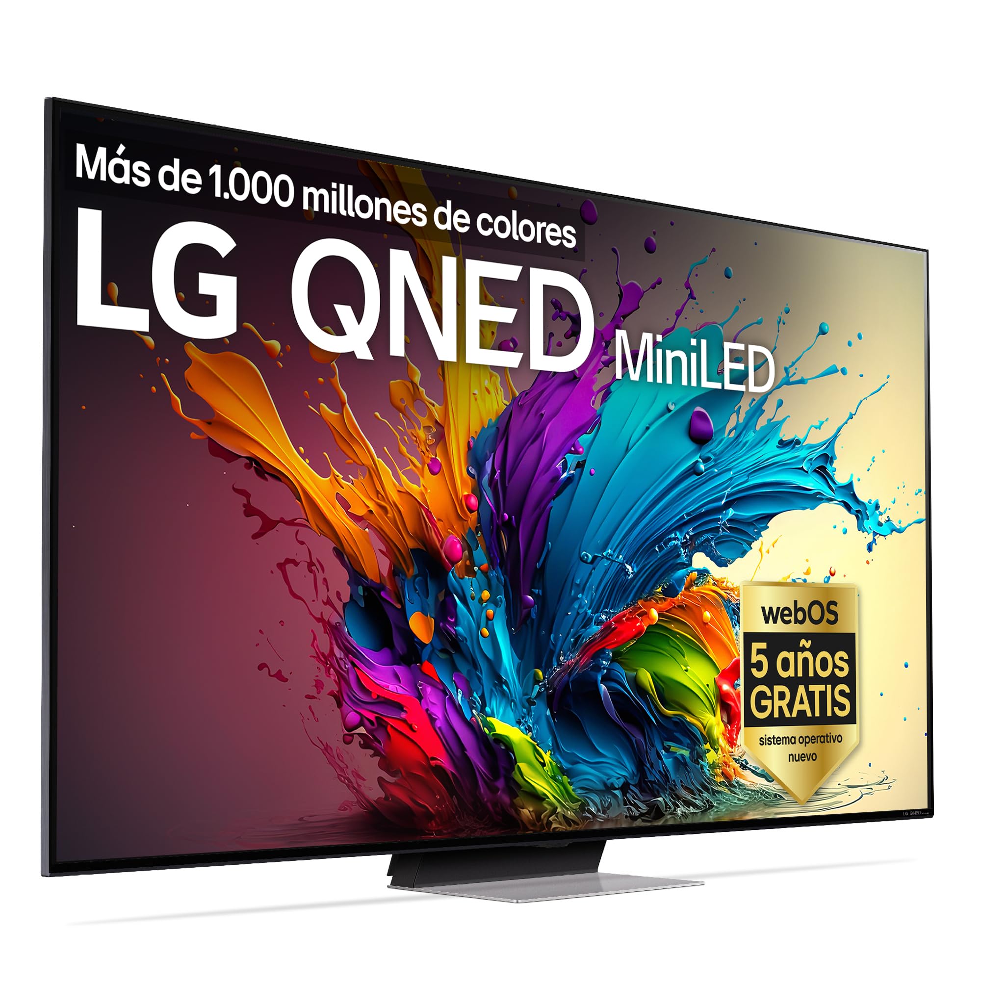 LG 55QNED85A6C - TV 55", 4K QNED EVO, Smart TV, WebOS 25, Procesador Potente e Inteligente, MiniLED AI, Super Upscaling, Dolby Vision y Dilgital Plus, Alexa/Google Assistant, Negro — view 22