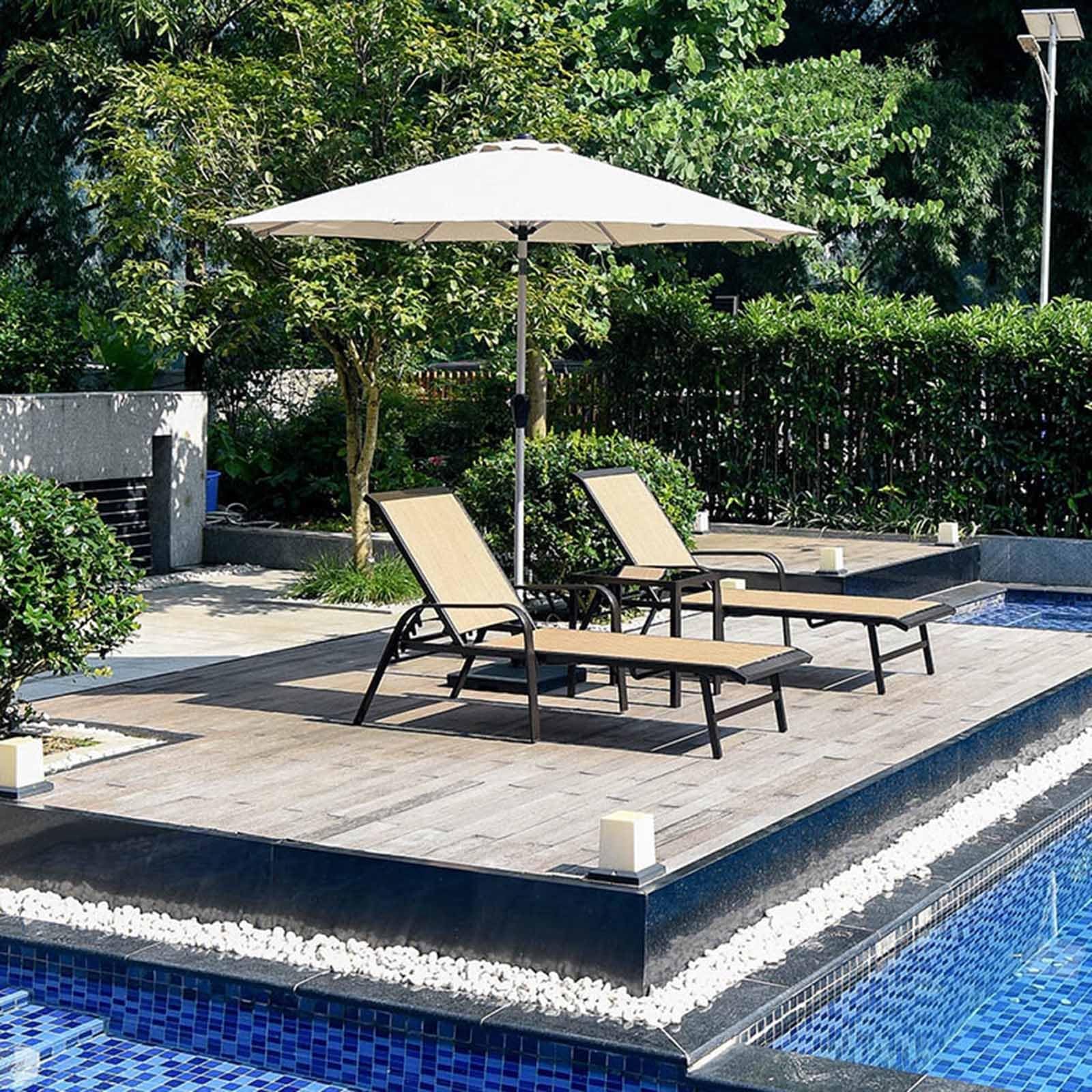 Générique 2.0m~3.5m Auvent De Rechange pour Parasol, Imperméable