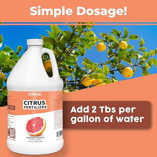 Miniatura 3 de Fertilizante de cítricos para todos los cítricos y árboles frutales, alimento líquido para plantas, 1 galón (128 oz)