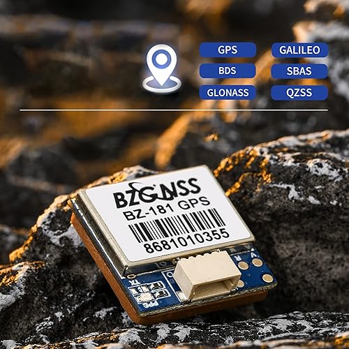 Miniatura 5 de BZGNSS BZ-121 FPV Módulo GPS - Dual Protocolo M10 Drone GPS para RC FPV Drone Racing de ala fija de largo alcance compatible con controlador de