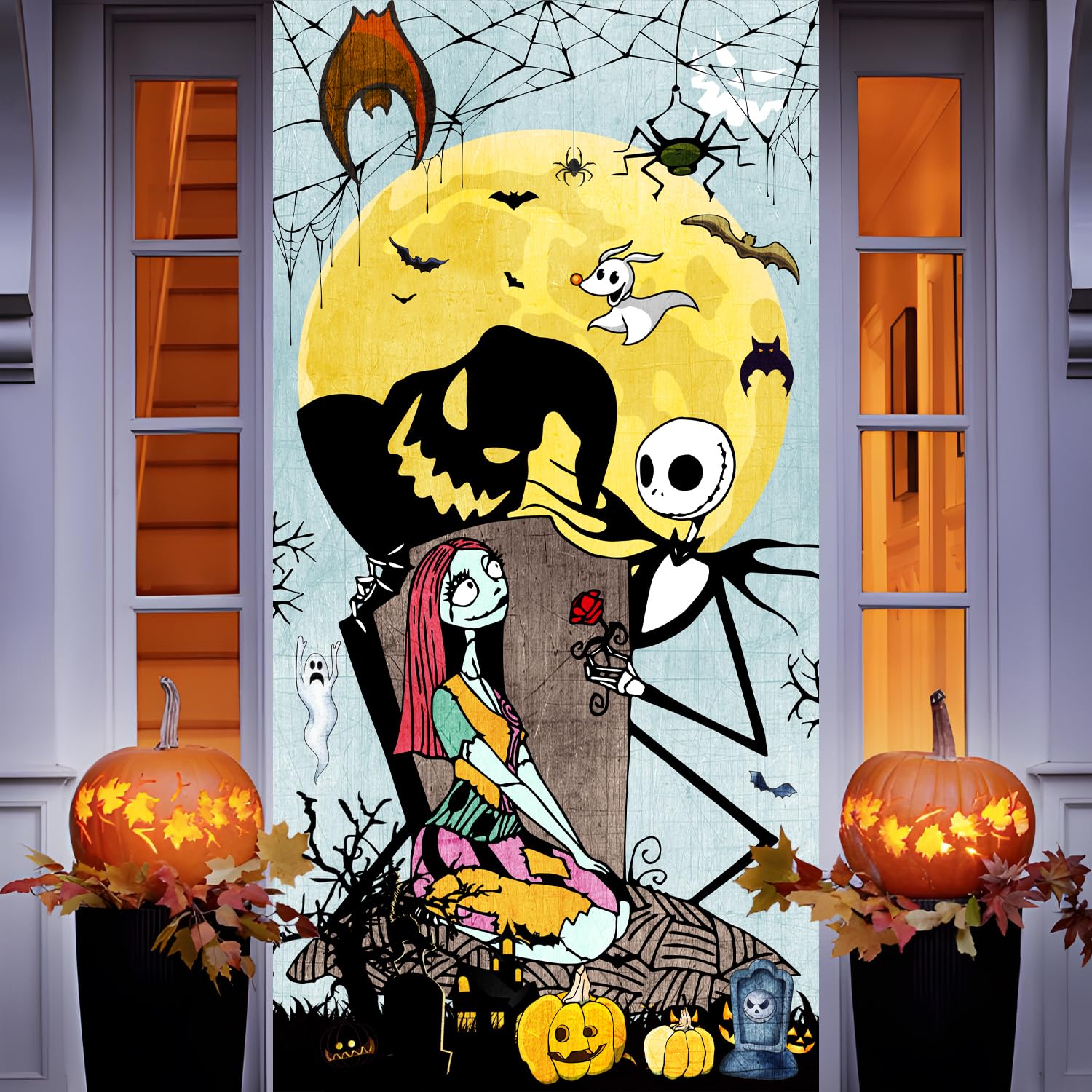 ハロウィン　10作品 Amazon.co.jp: GPWXYYY ナイトメア ハロウィン デコレーション