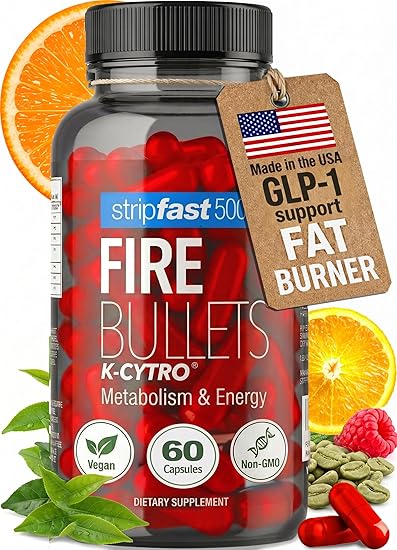 Fire Bullets Weight Loss Pills for Women & Men, Fat
